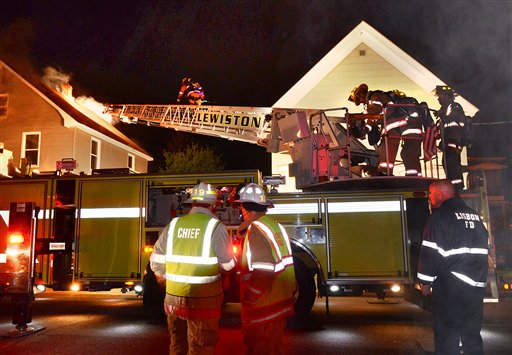 Overnight House Fires In Lewiston And Auburn