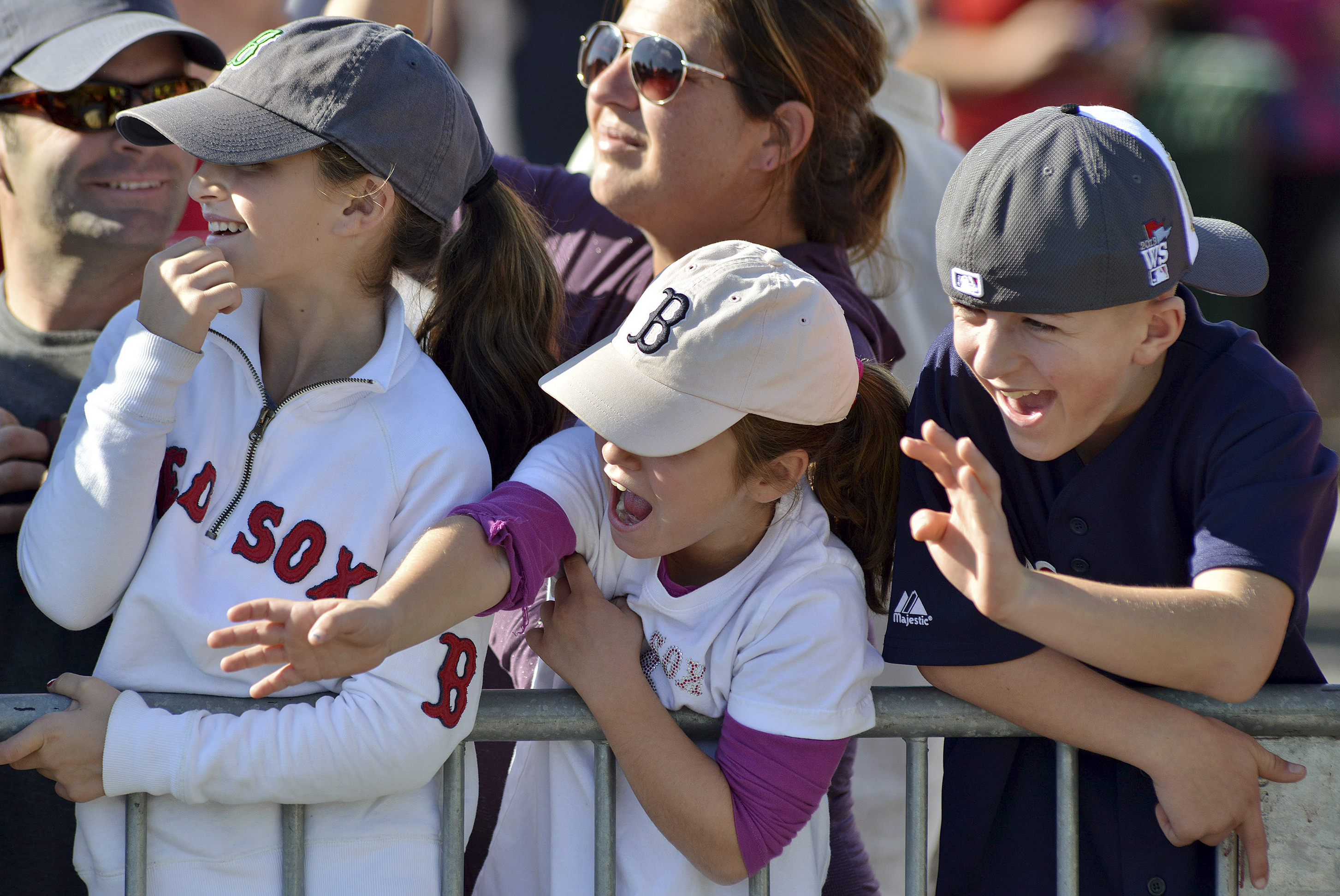 Signs of a championship Red Sox parade in 2013