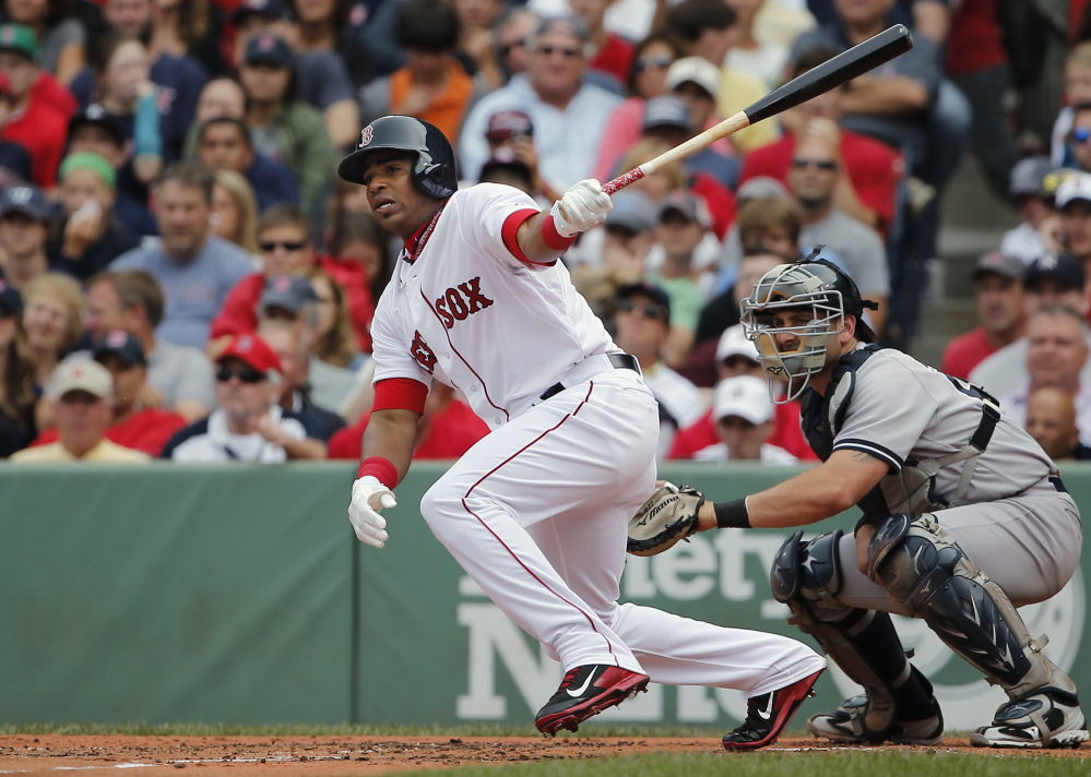 It's the last call at Fenway for retiring Yankee Mark Teixeira