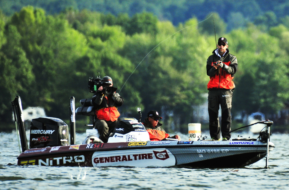 Central Maine lakes draw Major League Fishing anglers for tournament