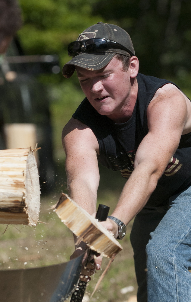 Unity College woodsmen highlight forestry field day