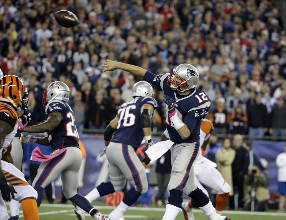 NFL: Cincinnati Bengals at New England Patriots