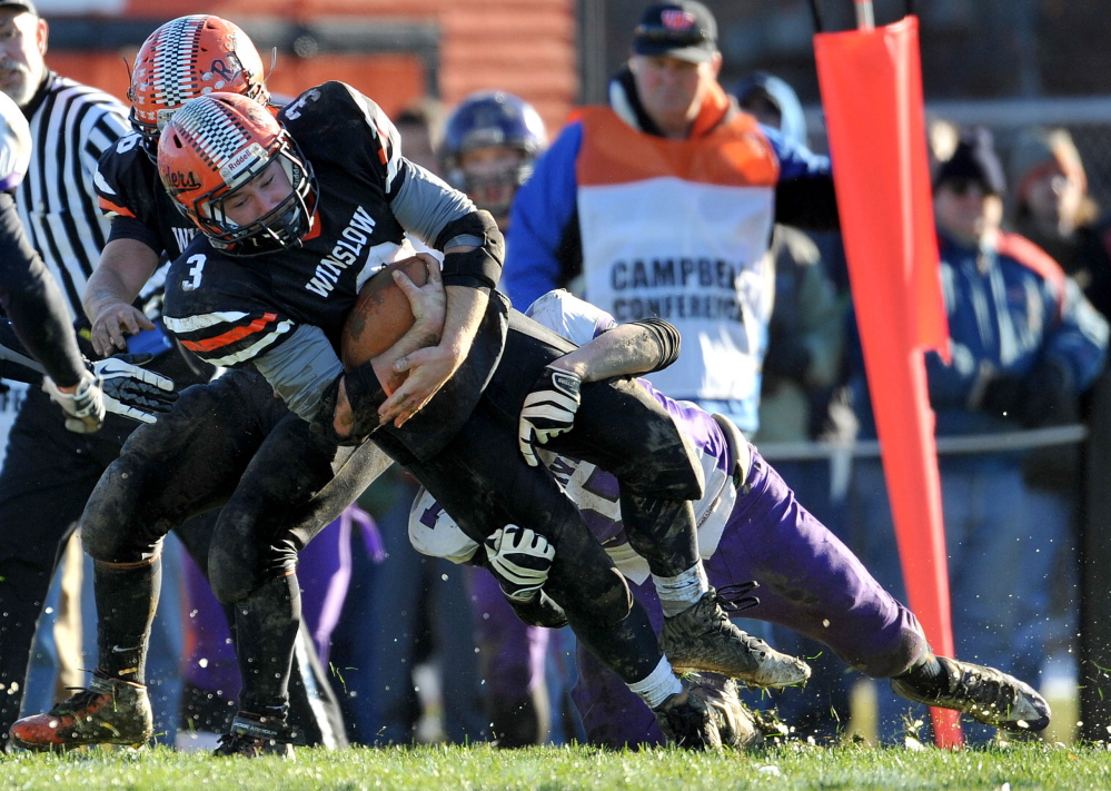 Winslow s Chenard throws nine passes for team s Eastern C title win