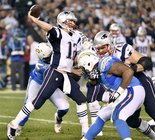 Patriots vs. San Diego Chargers - Kennebec Journal and Morning Sentinel