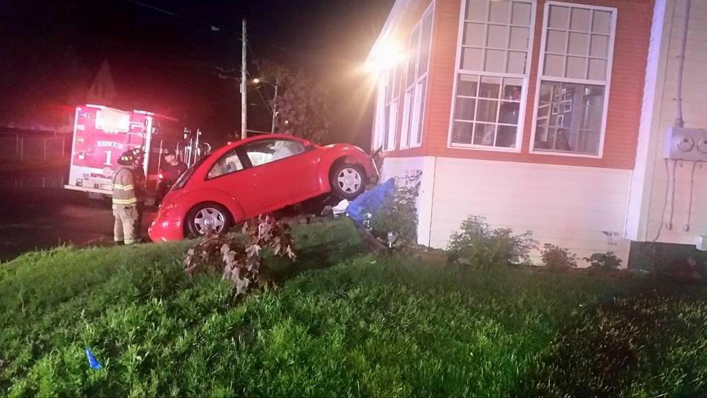 Waterville Woman Arrested After Car Crashes Into House 