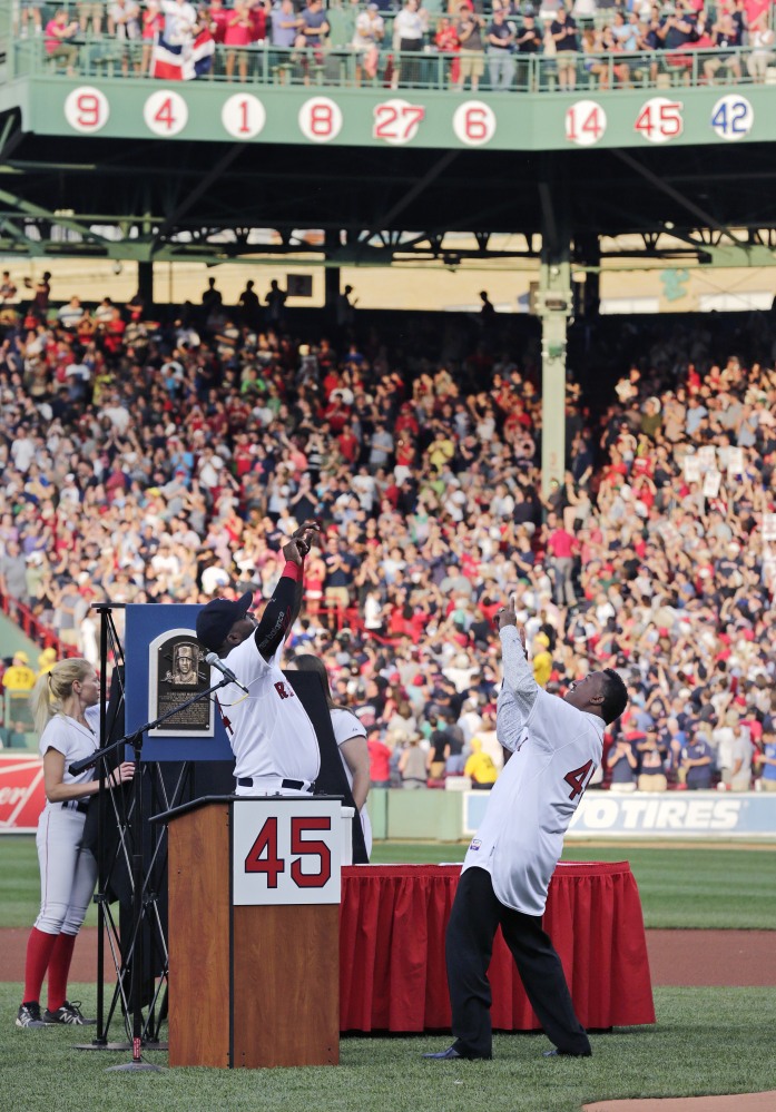 Sox to retire Pedro Martinez number '45' on July 28