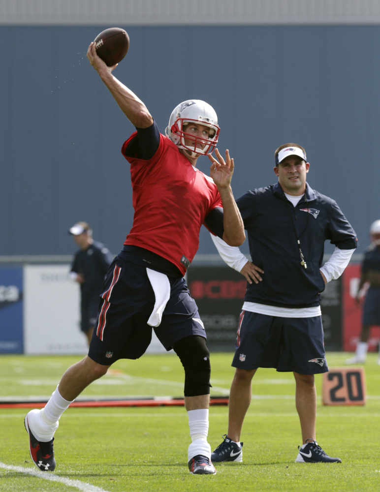 Thursday's Patriots training camp report: Tom Brady sharp on Day 1