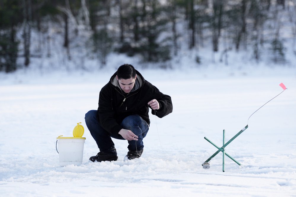 Ice Fishing - Kennebec Journal and Morning Sentinel