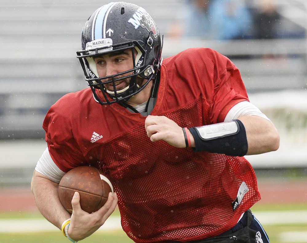 UMaine is changing its football helmets for Saturday's game