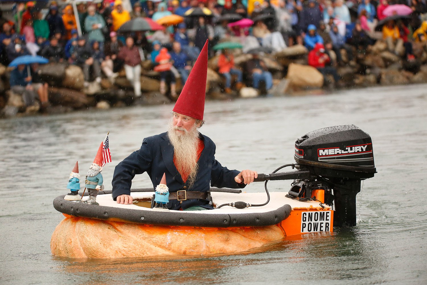 Damariscotta Pumpkinfest Pumpkinboat Regatta Kennebec Journal and