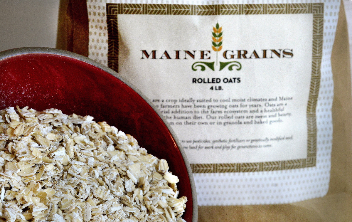 20 lbs. Organic Rolled Oats - Maine Grains