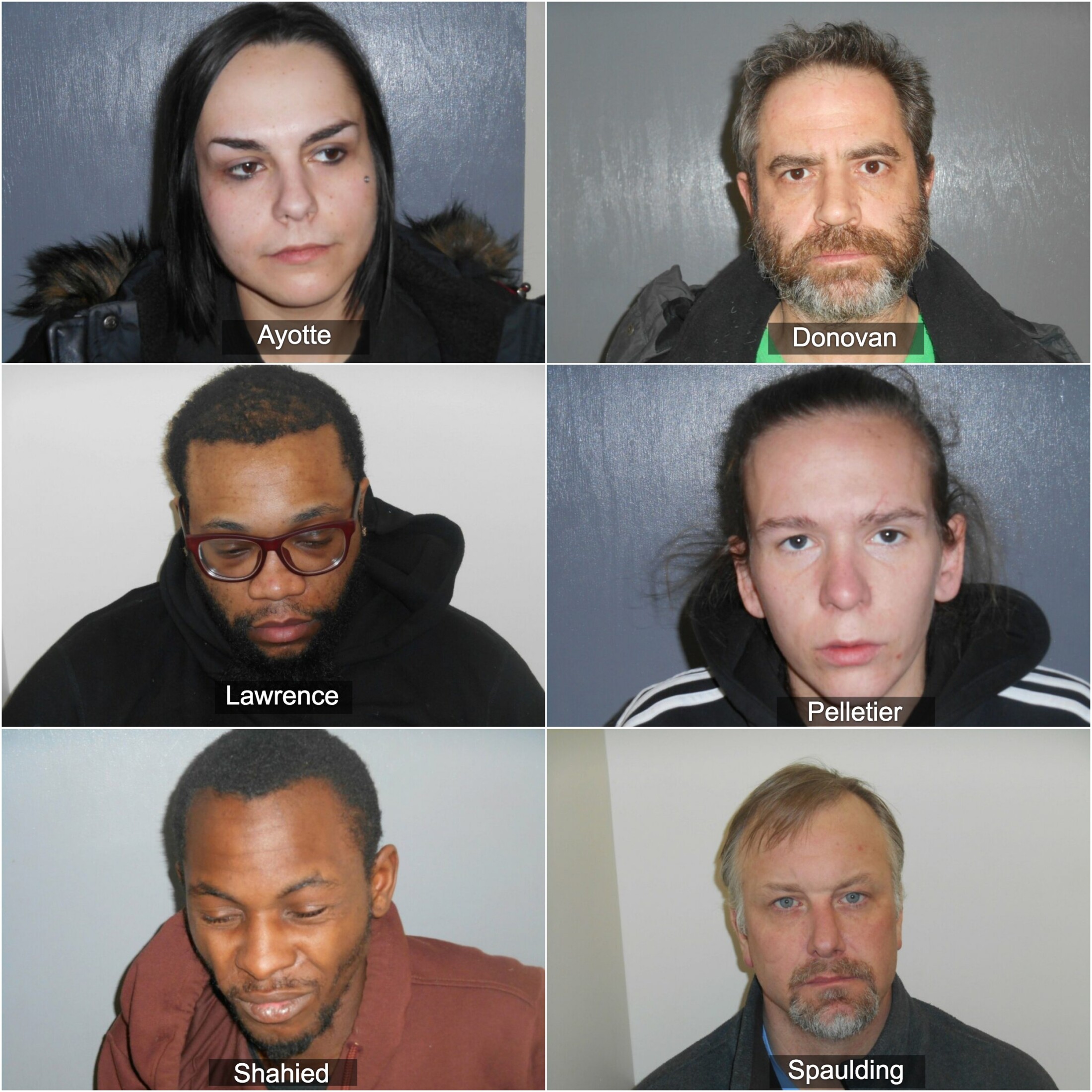 Waterville police arrest six people in two drug busts Thursday