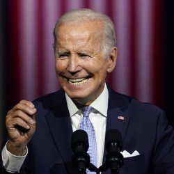 Feisty Biden