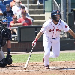 Red Sox top prospect Marcelo Mayer embracing stop with Sea Dogs