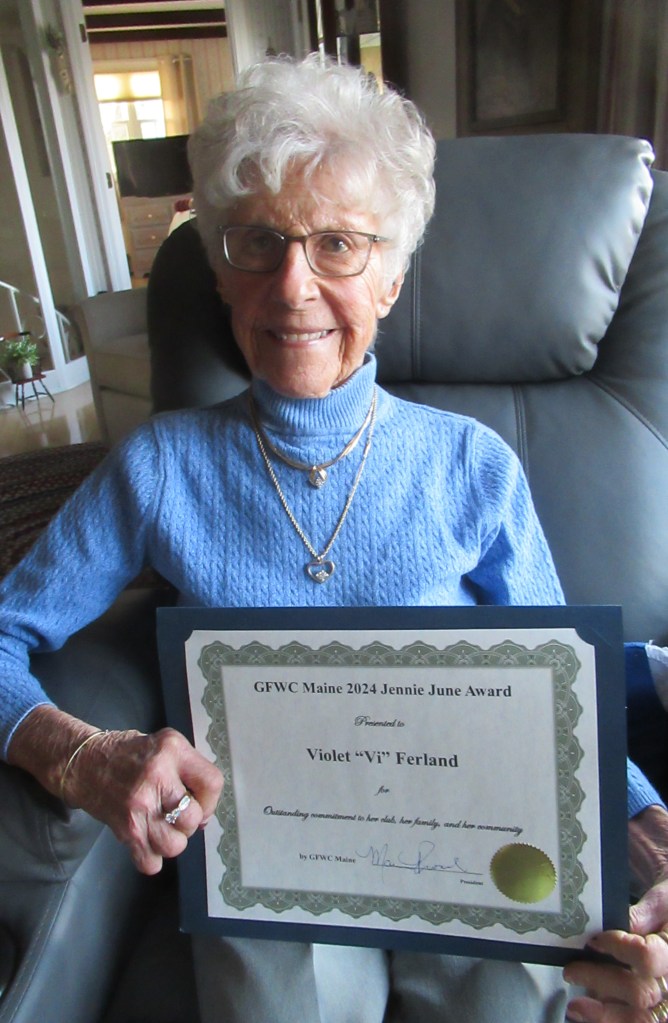 Skowhegan woman receives volunteerism award