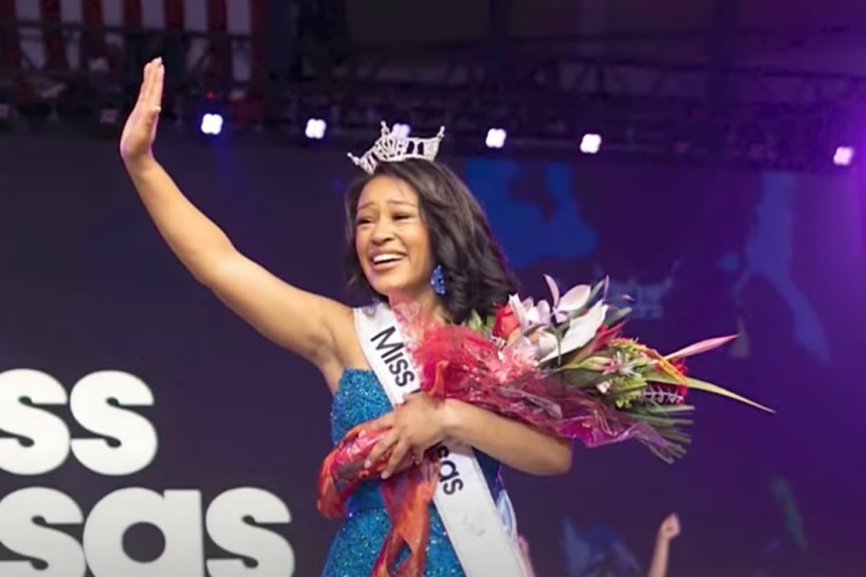 Miss Kansas called out her abuser in public. Her campaign against domestic  violence is going viral