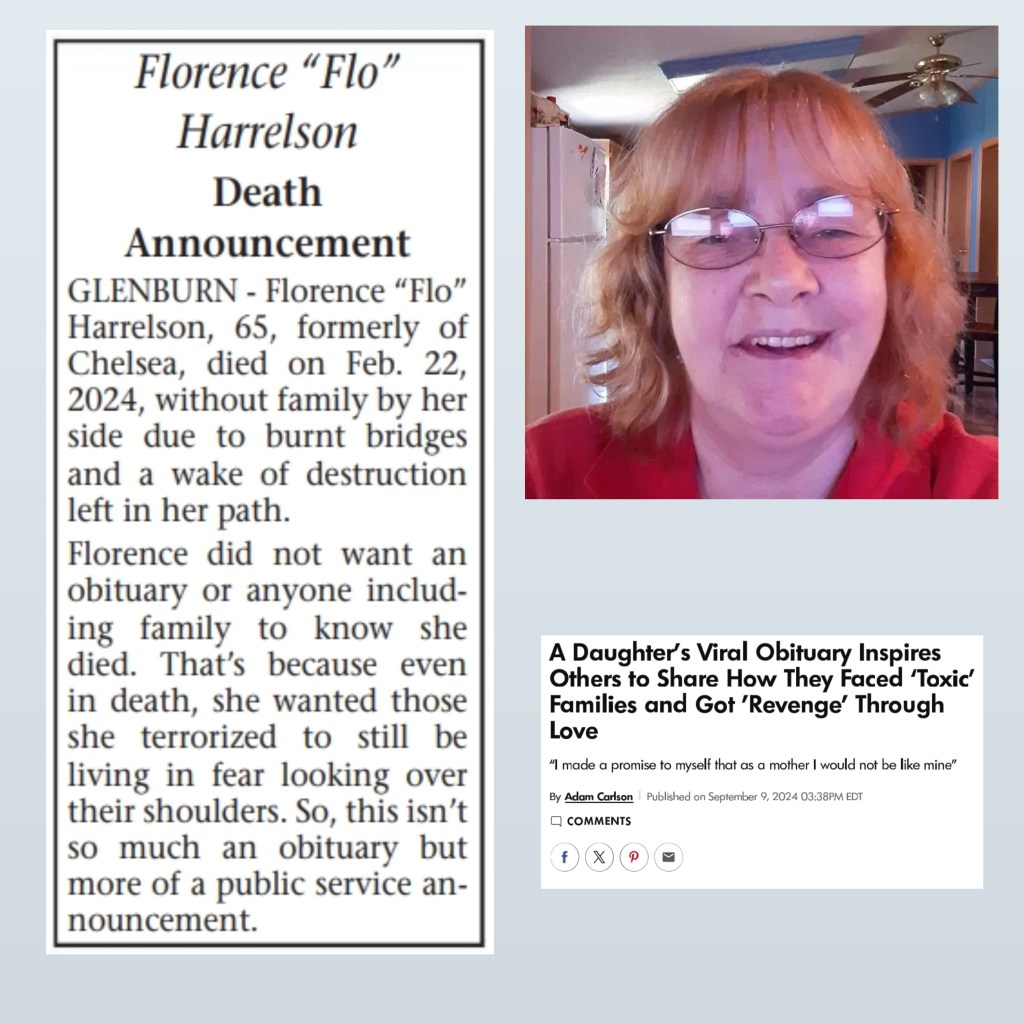 Daughter reflects on obituary that went viral in newspaper